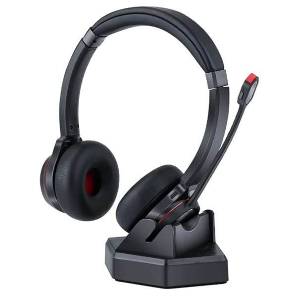 M890 Cuffia bluetooth stereo con base e dongle bluetooth USB-A Ok su 3CX - EZD-M890SB-USBAD