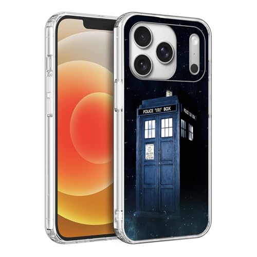 Coque iPhone 17 Pro motif science-fiction cadeau idéal transparent en TPU souple homme femme