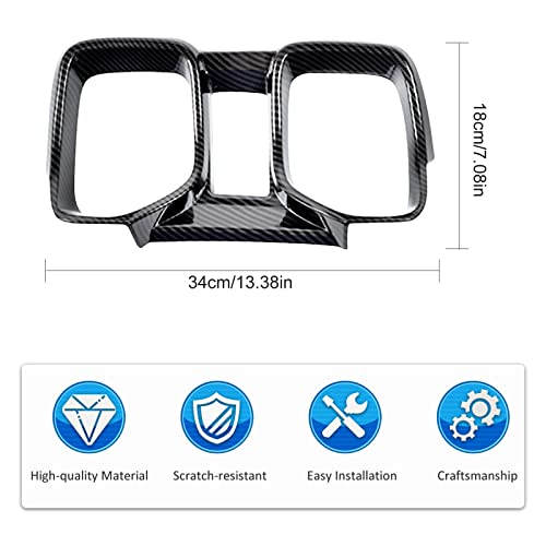 Rt-Tcz Dashboard Cover Dash Board Panel Trim Kit Decoration Interior Accessories For Chevrolet Chevy Camaro 2010-2015 (Carbon Fiber Grain) #TOP1