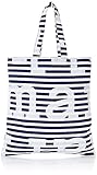 [マリメッコ] トートバッグ 091176 Huopakeltano Tasaraita Logo Bag レディース DARK BLUE/OFFWHITE [並行輸入品]