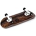 PROlific Complete Fingerboard with Upgraded Components - Pro Board Shape and Size, Bearing Wheels, and Trucks - 32mm x 97mm Handmade Wooden Board - Double Vision Edition