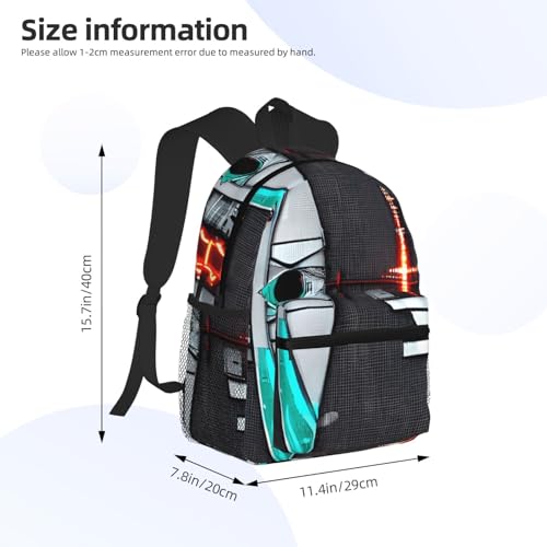 Sac à dos fléchettes au design imprimé unique et ultra léger
