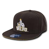 University of Valparaiso VALPO Crusaders NCAA Fitted Flat Bill Baseball Cap Hat (7 1/4) Brown