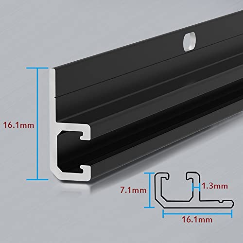 Espacio reducido solución con riel de techo flexible ultrafino de aluminio 6