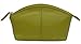 ili New York 6480 Leather Cosmetic Makeup Case (Moss Green)
