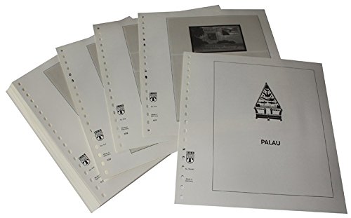 Feuilles pré-imprimées Palau 1997-1998 LINDNER Das Original pour album