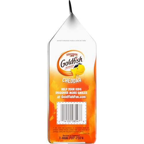Goldfish Cheddar Crackers, Snack Crackers, 6.6 oz. bag, 6 CT box by Goldfish - Image 8