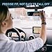 POVTiI Rear View Mirror Protector Frame, Silicone Automotive Interior Rearview Mirror Cover for Women Girls, Edge Protective Cover Compatible with Model 3 Y, Car Accessories (Sky Blue)