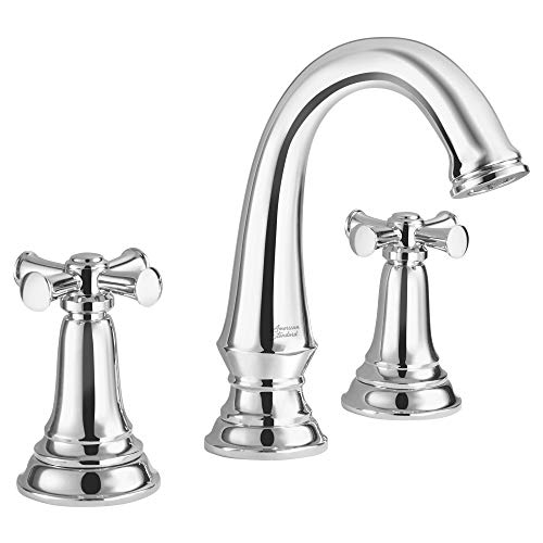 American Standard 7052827.002 Delancey Widespread Bathroom Faucet with Cross Handles, Polished Chrome