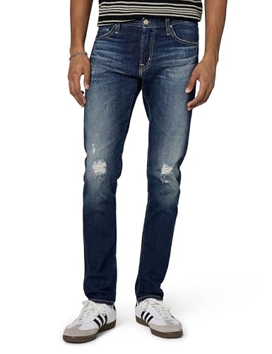 Image of AG Adriano Goldschmied Mens Tellis Modern Slim Jeans, 9 Years Solar Ray Destructed, 41 US