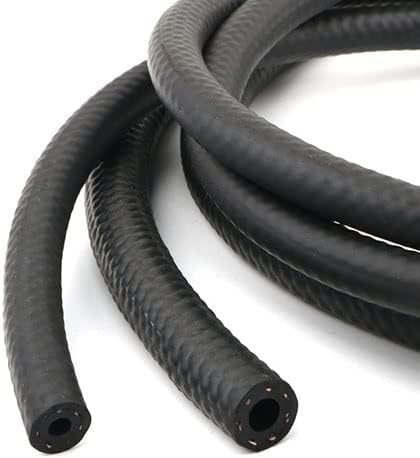 WESTUX Rubber Tube, Petrol Diesel Oil Resistant Rubber Tube Hose,Flexible High Pressure Automobile Pipe Length 1M (Size : 10x16mm)