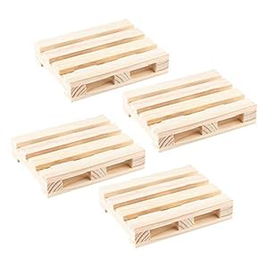 Ideen mit Herz Mini-Paletten Untersetzer 4er Set