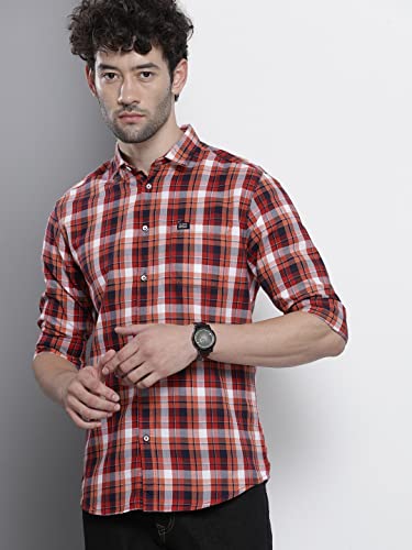 Image of THE Indian Garage CO Men's Cotton Slim Fit Shirt