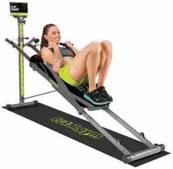 Total Gym Force Home Gym - Over 60 Exercises - Black