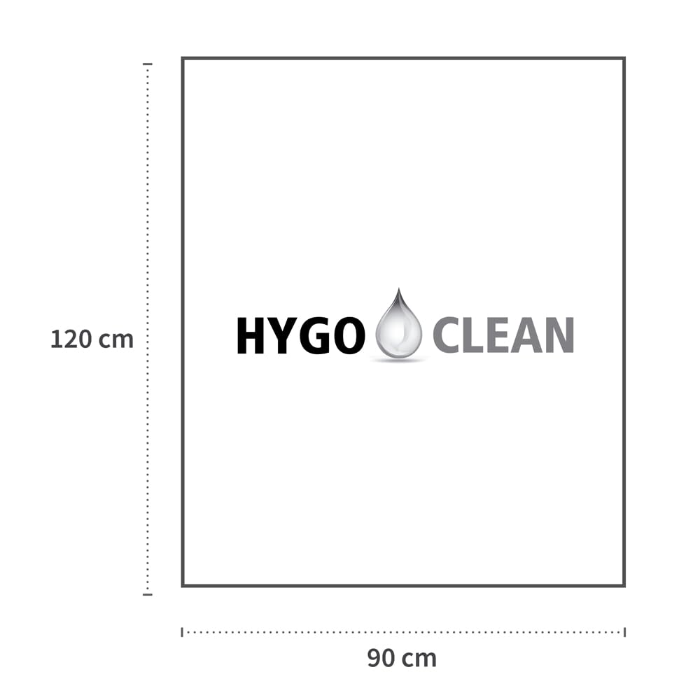 80 Stück, Müllsäcke, FRANZ MENSCH, 120 x 90cm, schwarz, LDPE, 80my, Premium | Hygoclean, 160 Liter Volumen, Abfallsack, Müllbeutel, Mülltüten, Hausmüll, Abfallbeutel, Rollenware, reißfest