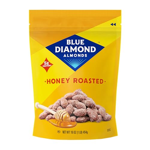 Blue Diamond Almonds Honey Roasted, 16oz