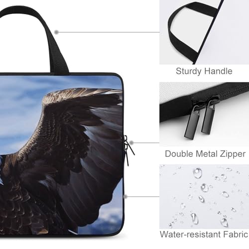Housse ordinateur portable 15 pouces à 17 pouces fine avec poignée Eagle PC
