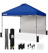 Amazon | CROWN SHADES ワンタッチ タープテント 3mx3m サイドシート一