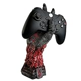 Bqkroa Teufelshand - Supporto per cuffie Cyberpunk, supporto per controller e cuffie, colore: Rosso/Nero