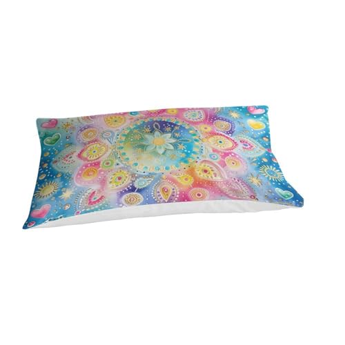 Housse de couette 3D lit simple en microfibre pour un lit infroissable et facile à border - 3