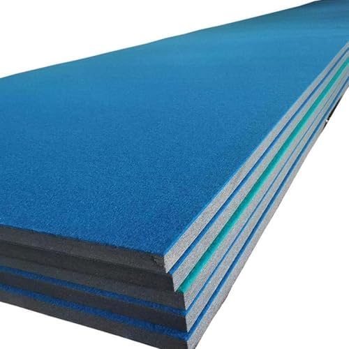 Indoor Gymnastics Track Mat - Cheer Tumbling Roll-Up Exercise Carpet for Home Gym, Sturdy Foam Flooring for Wrestling and Training, Portable Fitness Equipment