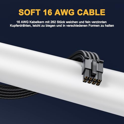 Rallonge de câble ATX EPS PCIE kit d'extension pour alimentation PC