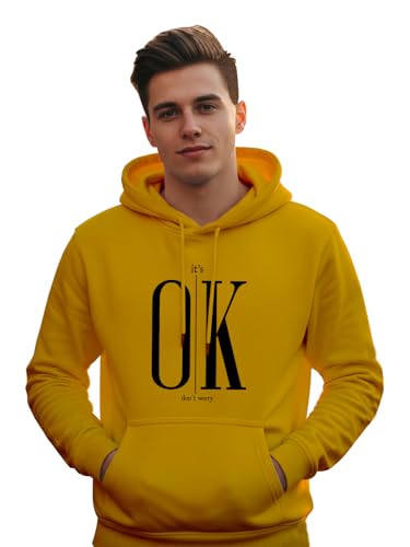 Image of XENOVAURBAN Hoodie for Men /Women | Unisex fit Cotton Fleece Hooded Sweatshirt - OK1