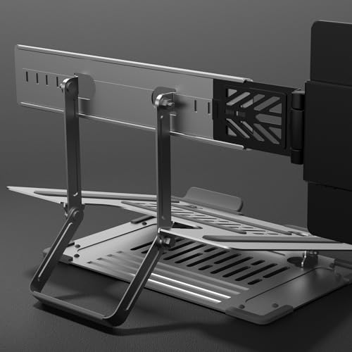 Anvazise Monitor portátil triplo, 11.6''/14.1'' FHD IPS extensor de monitor duplo Laptop Screen