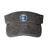 Cal State Fullerton Titans Sport Sun Visor Hats Cotton Empty Top Baseball Cap Deep Heather