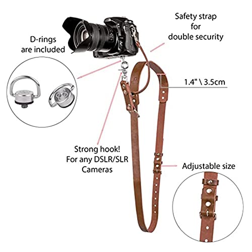 Alça para câmera | Alça de câmera profissional ajustável, alça de pescoço para câmera fotográfica, c