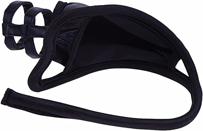 Cストリング Iバック セクシー薄い パンツ メンズ ショーツ パンツ メンズ メンズＴバック 男性下着 セクシー パンツ 過激 Cストリング I 下着 ビキニブリーフ Gストリング 丸見えパンツ メンズ ハイレグ 大胆なデザイン(ブラック) - 画像4