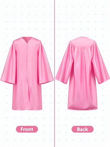 Image of QZYL Kindergarten Graduation Cap and Gown Set, 2026 Congrats Grad Outfit with Tassel & Certificate for Kindergarten