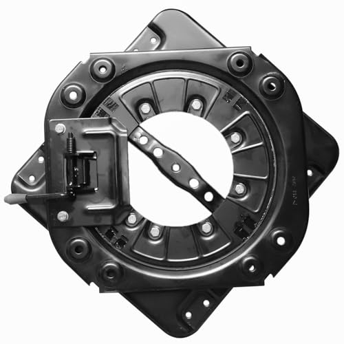 HWHongRV Base giratoria de asiento resistente, placa de acero de 3,0 mm, base de asiento giratoria de 360 grados para caravana, furgoneta, caravana, b...