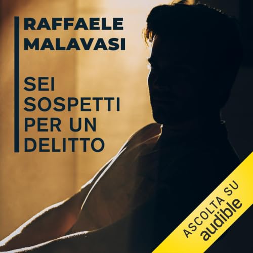 Diseño de la portada del título Sei sospetti per un delitto