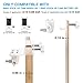 HOLACA Gutter Mount for Stick Up Cam Battery/Plug-in/Pro and Ring Outdoor Cam Plus HD Security Camera-Weatherproof-Give a Perfect Angle for Your Ring Stick Up Cam
