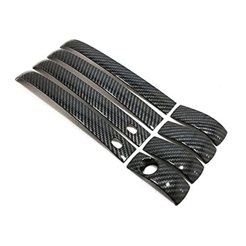 Kit protection poignée voiture Fiat Freemont en fibre de carbone pour un look sport durable