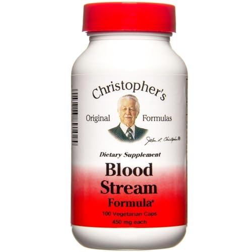 Christophers Original Formulas Blood Stream Formula - Blood Circulation Supplements - Supports Vein Elasticity Clean & Pure Bloodstream