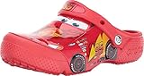 Crocs Kids' funlab Cars K Clog, Flame, 10 M US Toddler