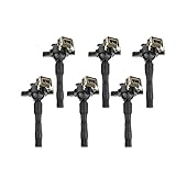 Set Of 6 Ignition Coils Compatible With BMW E36 E39 E46 X5 Z8 325 328 525i 1994-2005 UF354