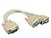 FocalTop 1 to 2 VGA SVGA Y Splitter Monitor Video Cable for PC
