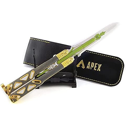 Apex Legends Staffel 9 Oktane Erbstück Schmetterling Metall Modell Actionfigur Spielsammlung Anhänger Party Geschenk Rucksack Geschenk Schreibtischdekoration Cover