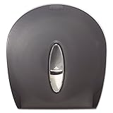 Single-Roll Jumbo Toilet Paper Dispenser by GP PRO (Georgia-Pacific), Translucent Smoke, 59009, 10.610' W x 5.390' D x 11.290' H