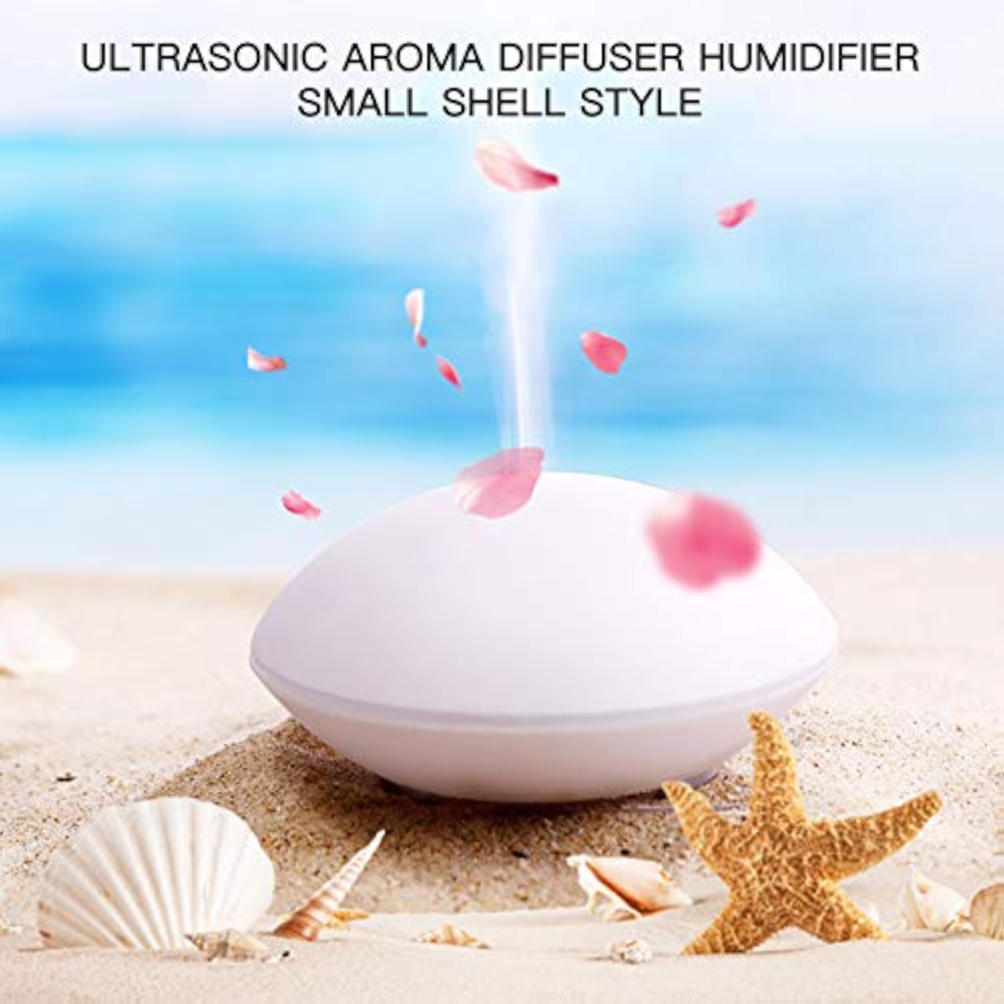 Shell Style Essential Diffuser, Portable Aromatherapy Diffuser