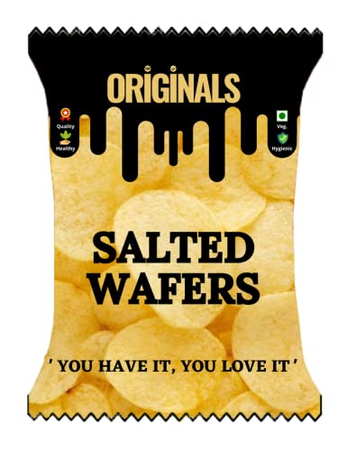 ORIGINALS Salted Wafers | Potato Wafers | Slightly salted | Falhri | Healthy Indian Snack | 1 Kg-image-35
