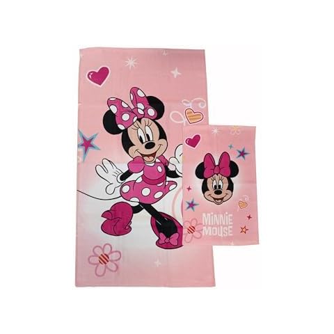 Minnie Mouse Cotton Bath Towels Set Cover