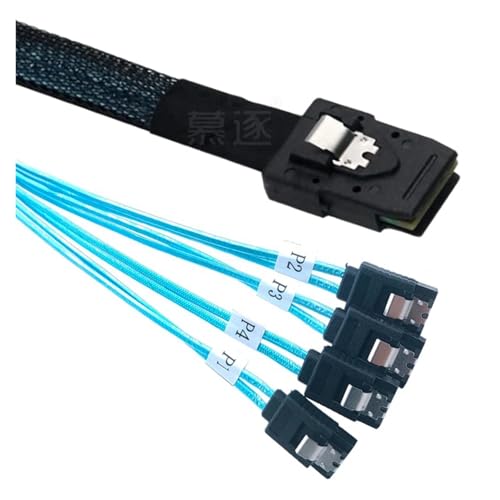 Cable S/AS 36P SFF-8087 a SATA 7P para Disco Duro miniatura 2