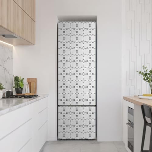 Adhesivo para Nevera Impermeable y Resistente a Rayones con Diseño Ondulado 60x190cm 3