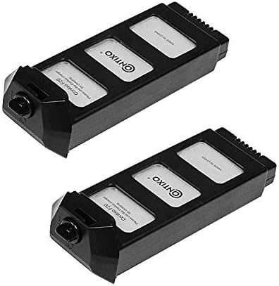 Extra Spare Backup Replacement Li-Po Battery for Contixo F20 Quadcopter Drone (2-Pack)