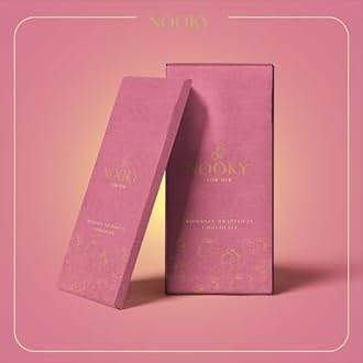 InstaEats Nooky Dark Chocolate Bars For Her|Luxurious Dark Chocolate For Uplifting Mood|Best Gift For Her (Pack Of 1),58 Gram