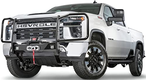 WARN 108003 Trans4mer Gen III Winch Mounting Bracket Kit for Mid-Frame Winches, Fits: Chevy Silverado HD 2500/3500 (2020-2022), Black by WARN - Image 9